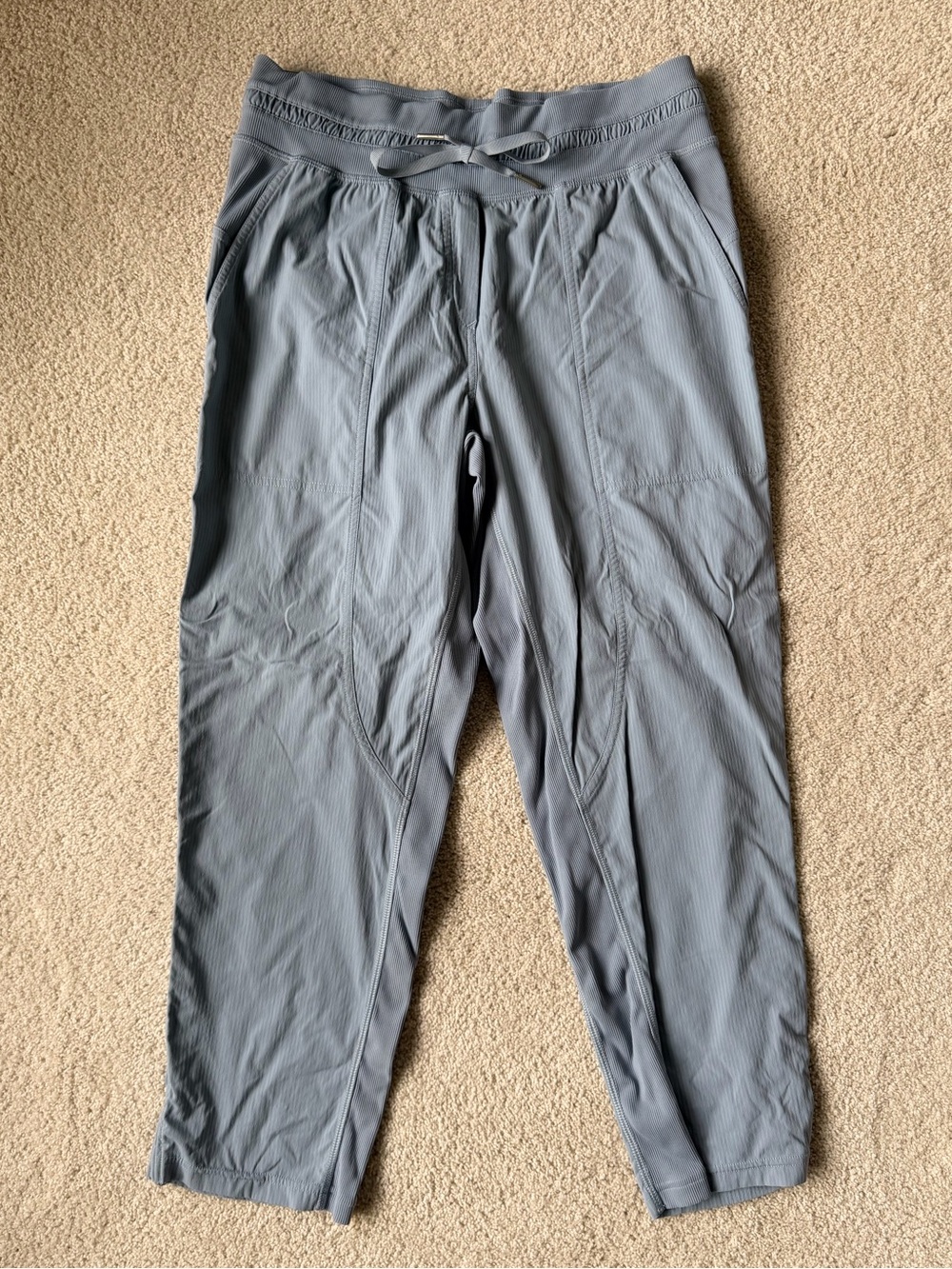 Lululemon Dance Studio Crop Size 8 Blue/Gray